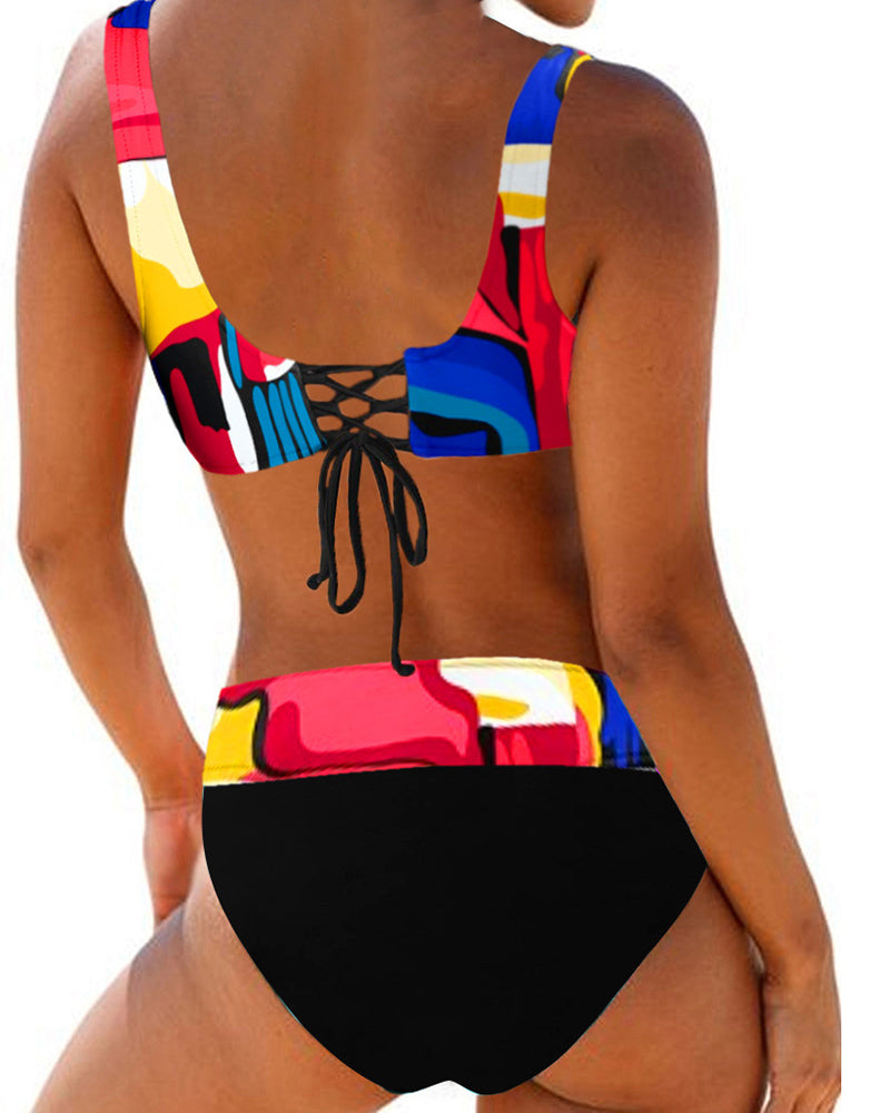 SARA | CHEERFUL AND COLOURFUL BIKINI
