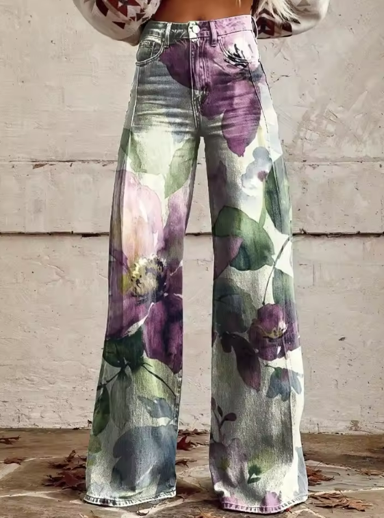 ALESSIA | BOHO RETRO CHIC JEANS
