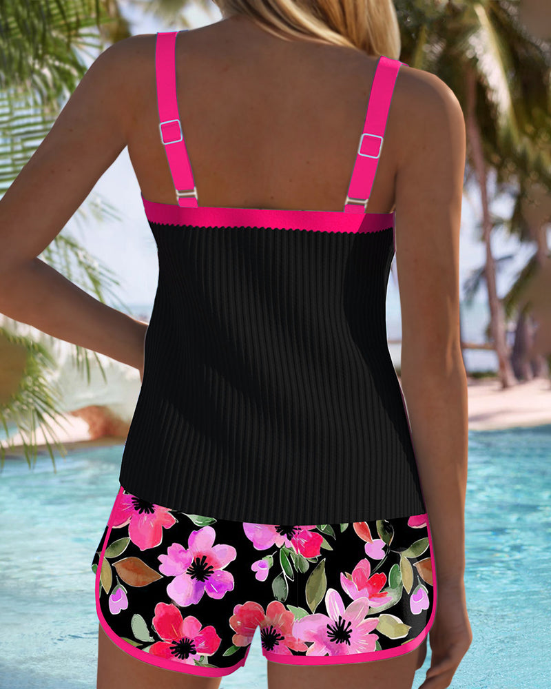 AITANA | ELEGANT TWO-PIECE TANKINI SET