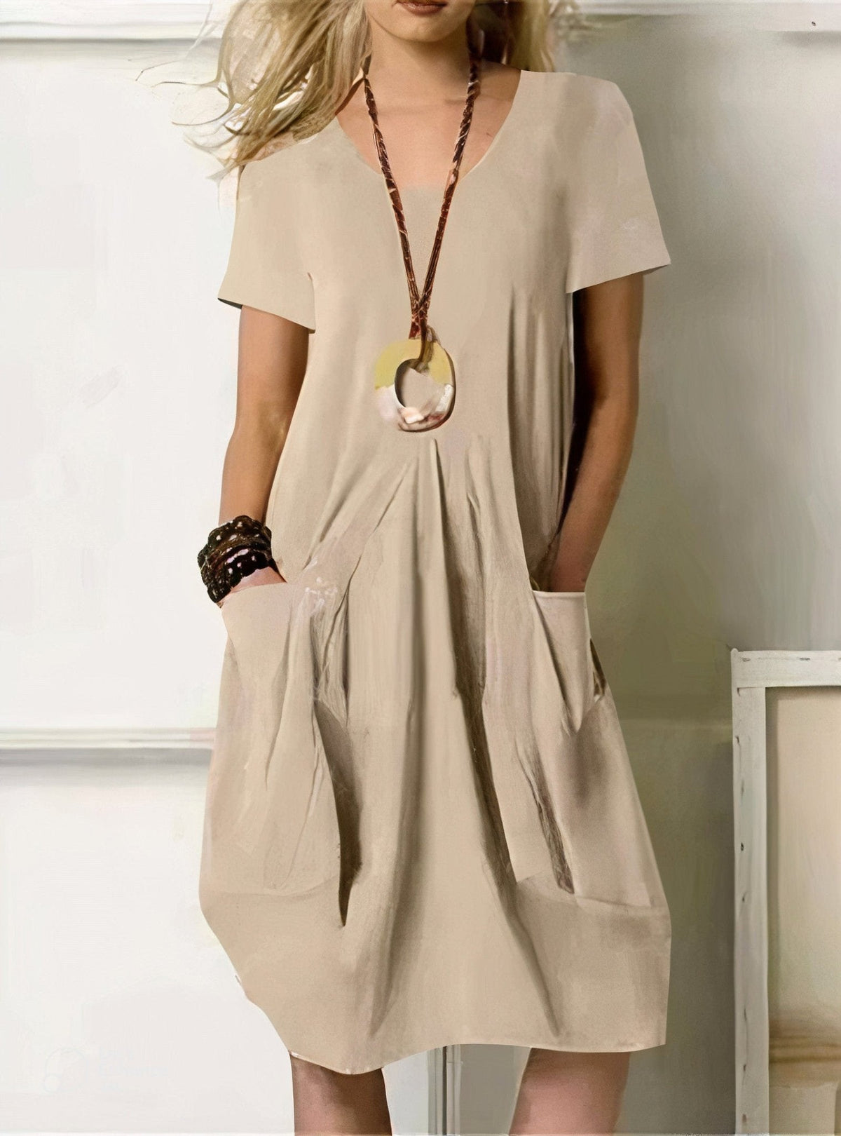 FAITH | CASUAL MAXI DRESS WITH FLUID FIT
