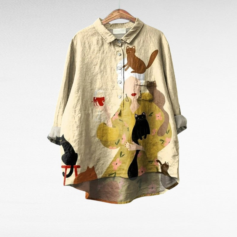 REFILWE | ELEGANT SUMMER BLOUSE