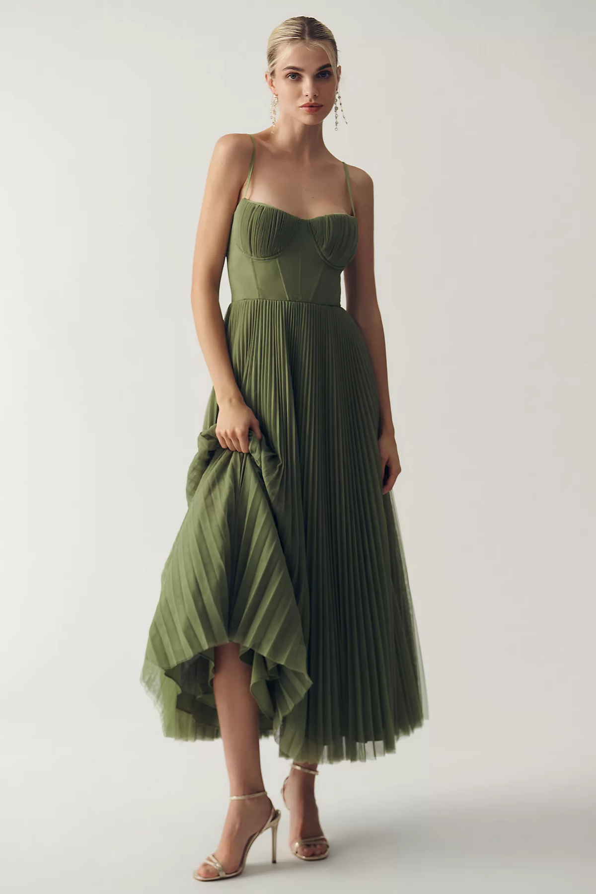 Jacqueline - Structured Corset Maxi Dress