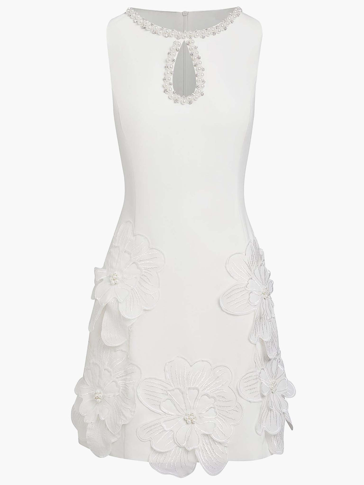 MILA | SLEEVELESS CUT-OUT MINI DRESS