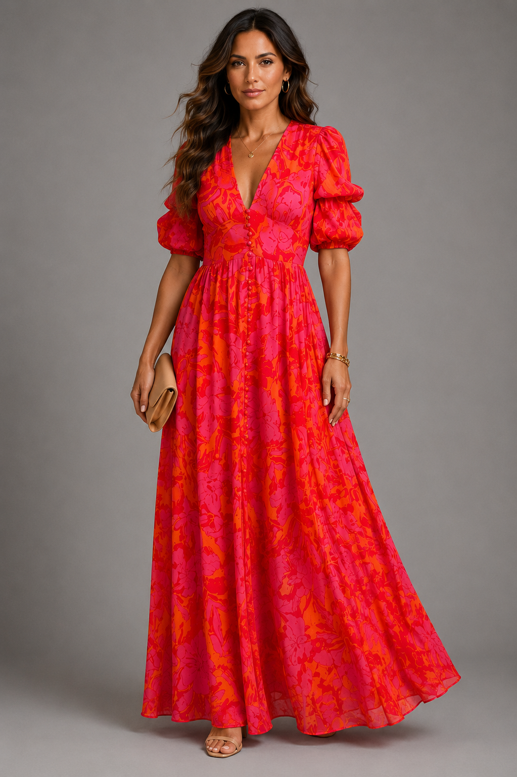 OLYMPE | FLOWING DRESS
