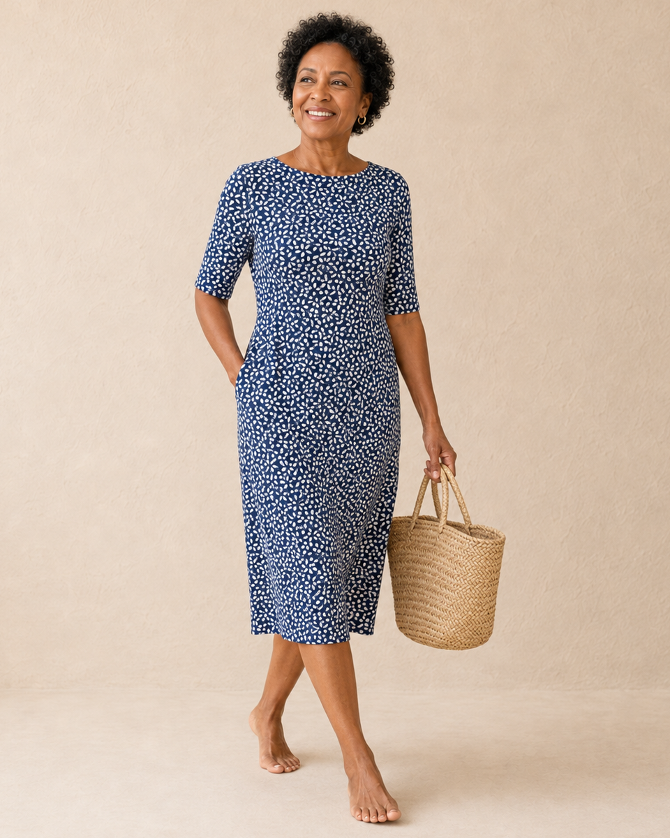 THANDEKA | MAXI DRESS COASTAL FLOWER