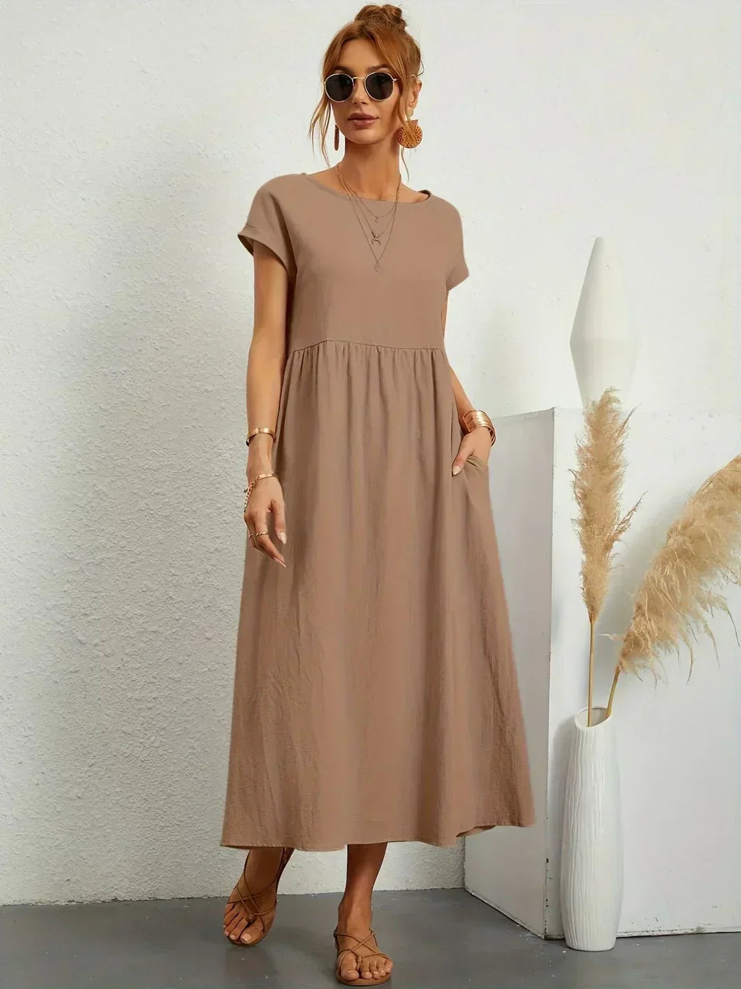 ROBYN | FLUID MIDI DRESS