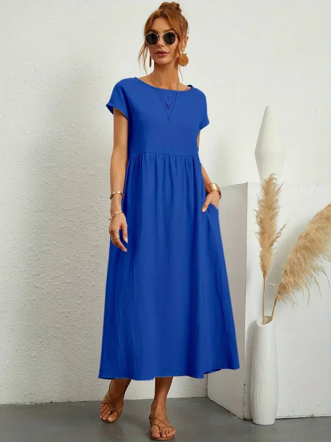 ROBYN | FLUID MIDI DRESS