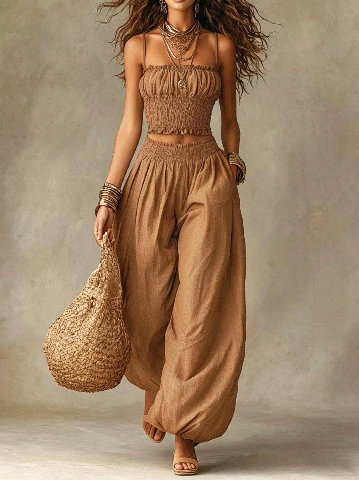 NADIA | TWO-PIECE BOHO SET