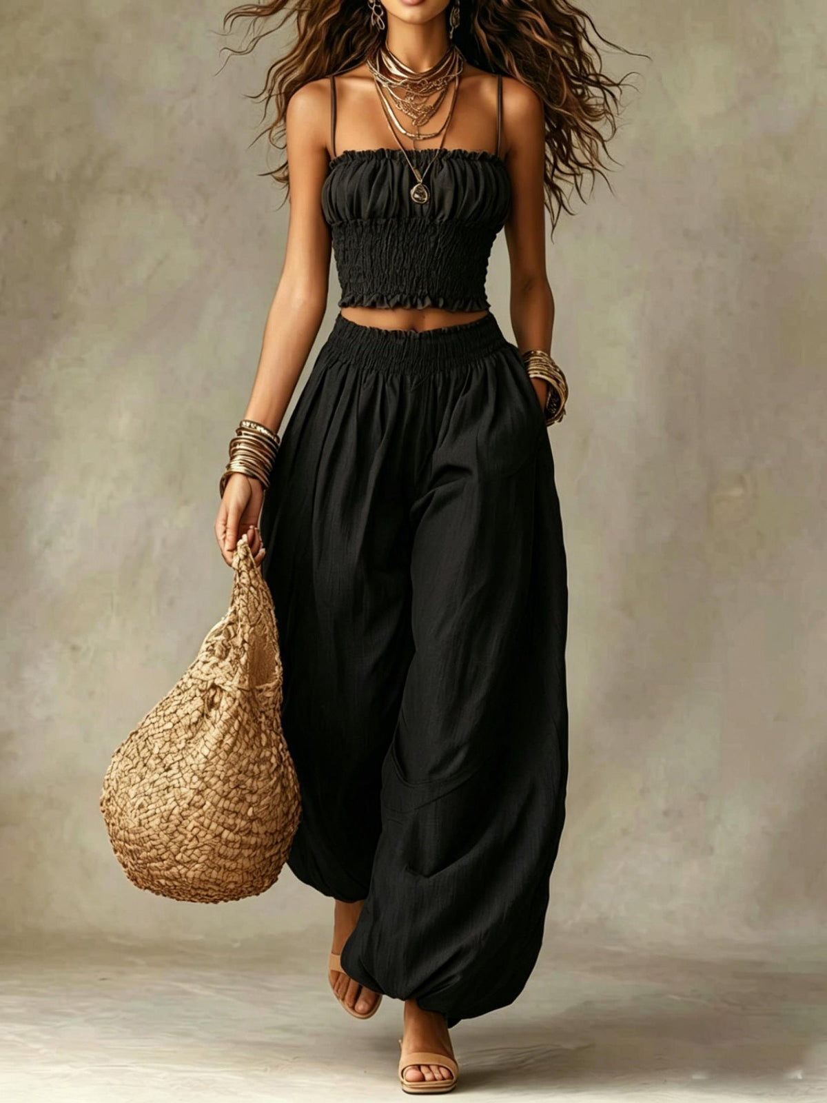 NADIA | TWO-PIECE BOHO SET