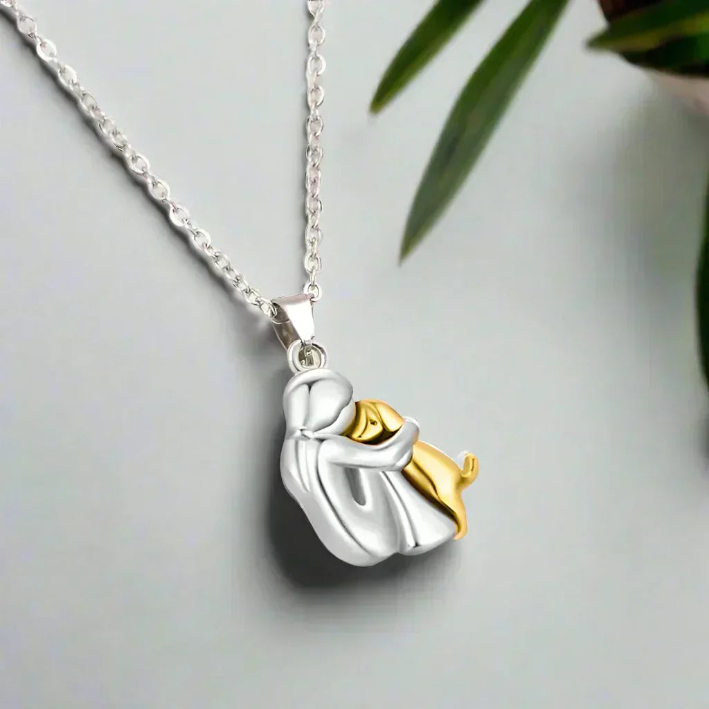 ETERNAL FRIENDSHIP | DOG LOVER HEART PENDANT