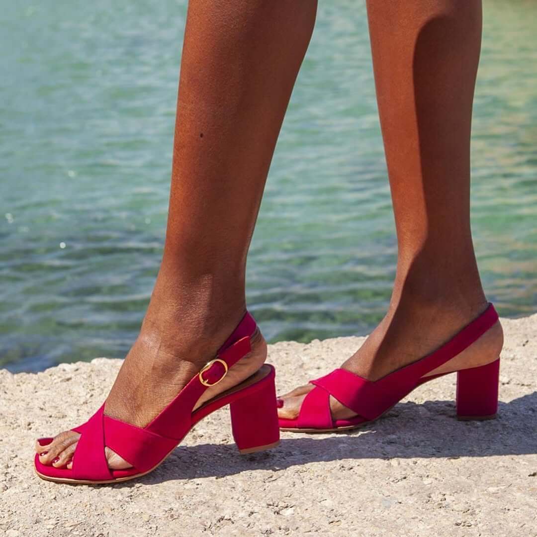 CÉLIANE | BLOCK HEEL SANDALS