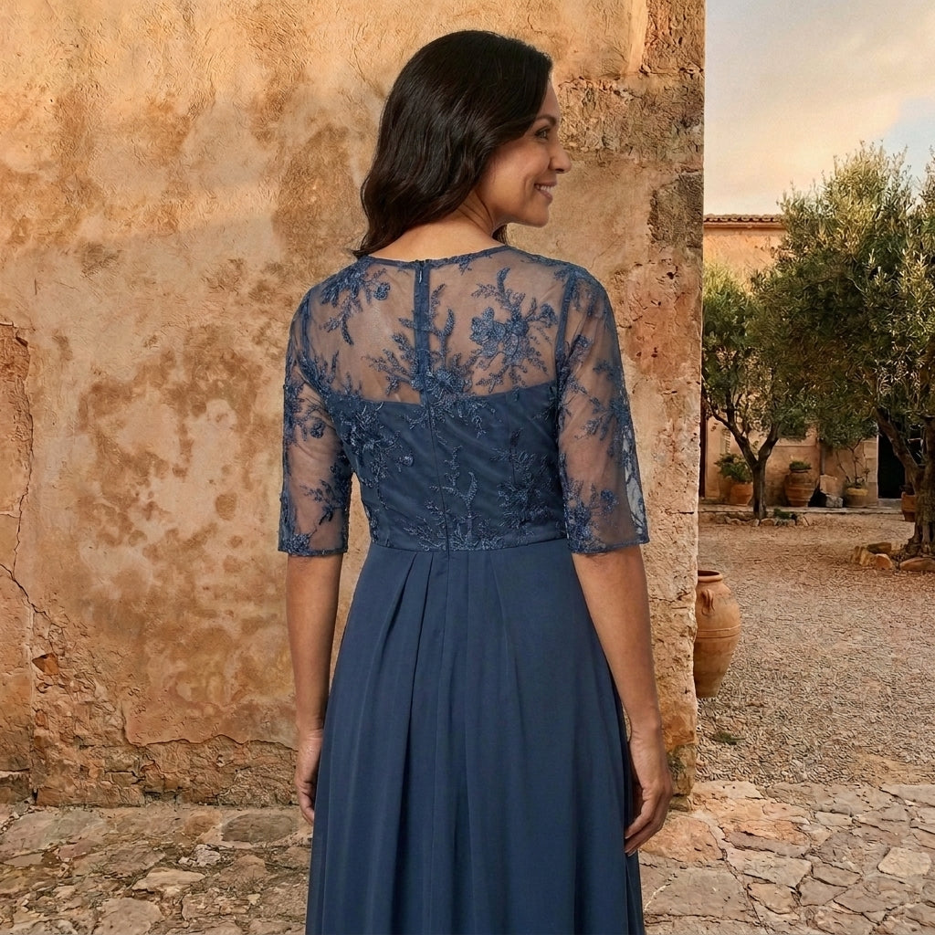 ELODIE | ELEGANT CHIFFON DRESS