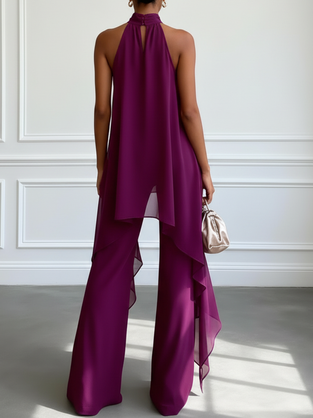 THANDI | SLEEVELESS TOP & TROUSERS SET
