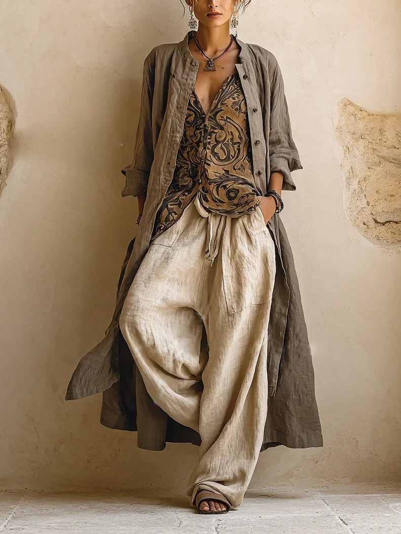 MARIA | THREE-PIECE BOHO SET