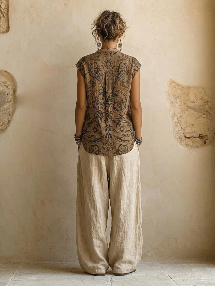 MARIA | THREE-PIECE BOHO SET