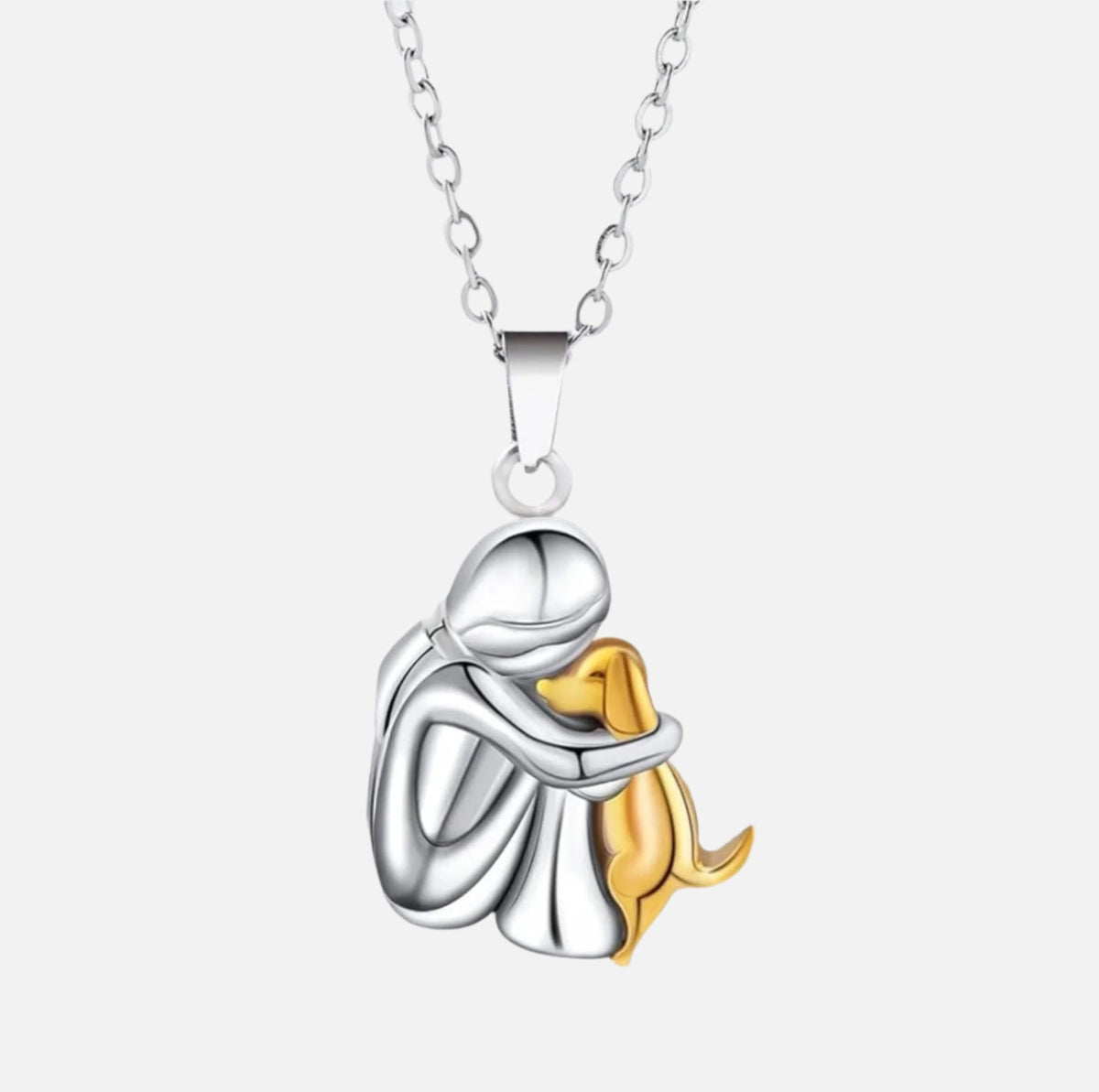 ETERNAL FRIENDSHIP | DOG LOVER HEART PENDANT