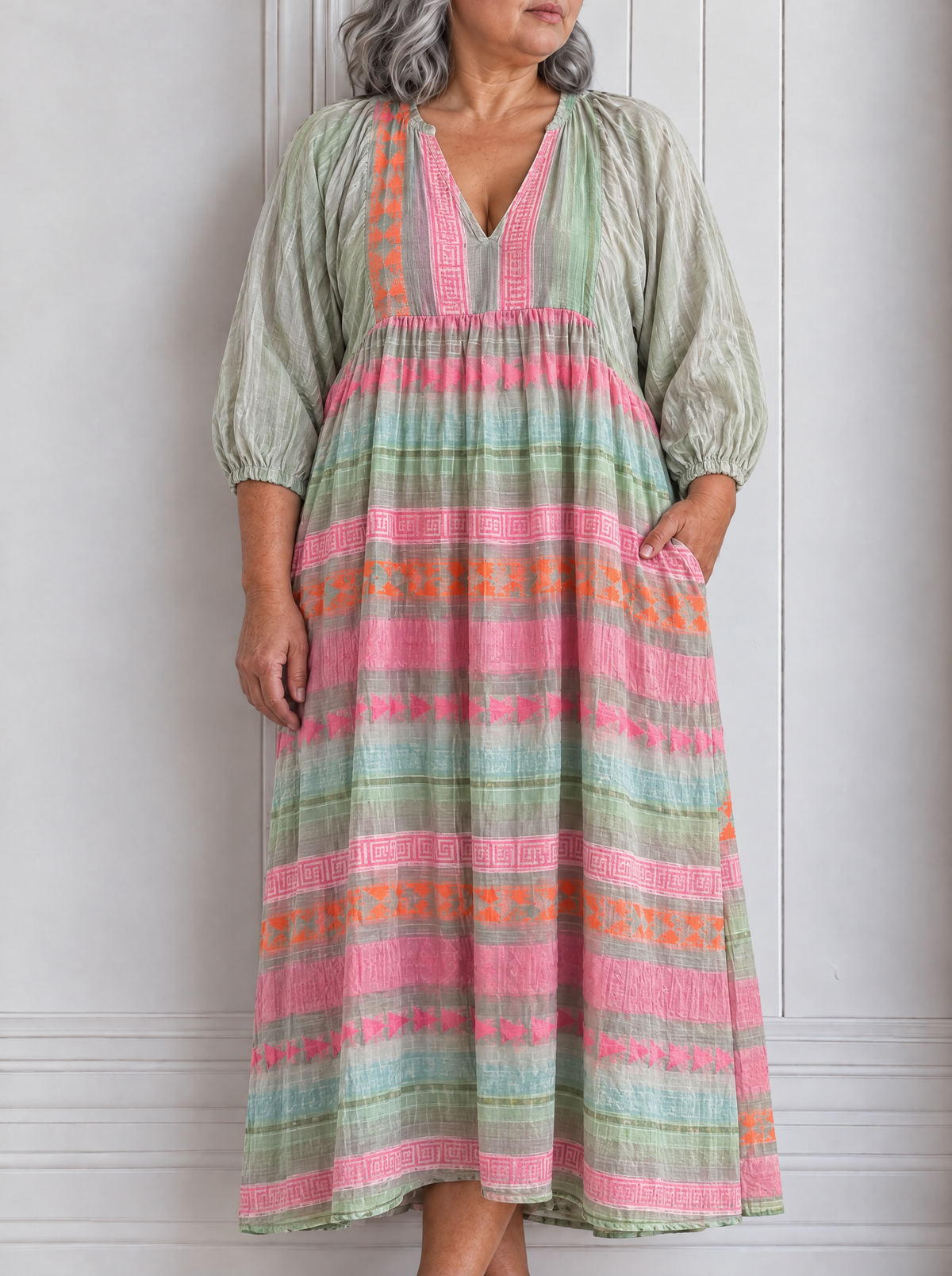 JESSENIA | COMFORTABLE BOHO DRESS
