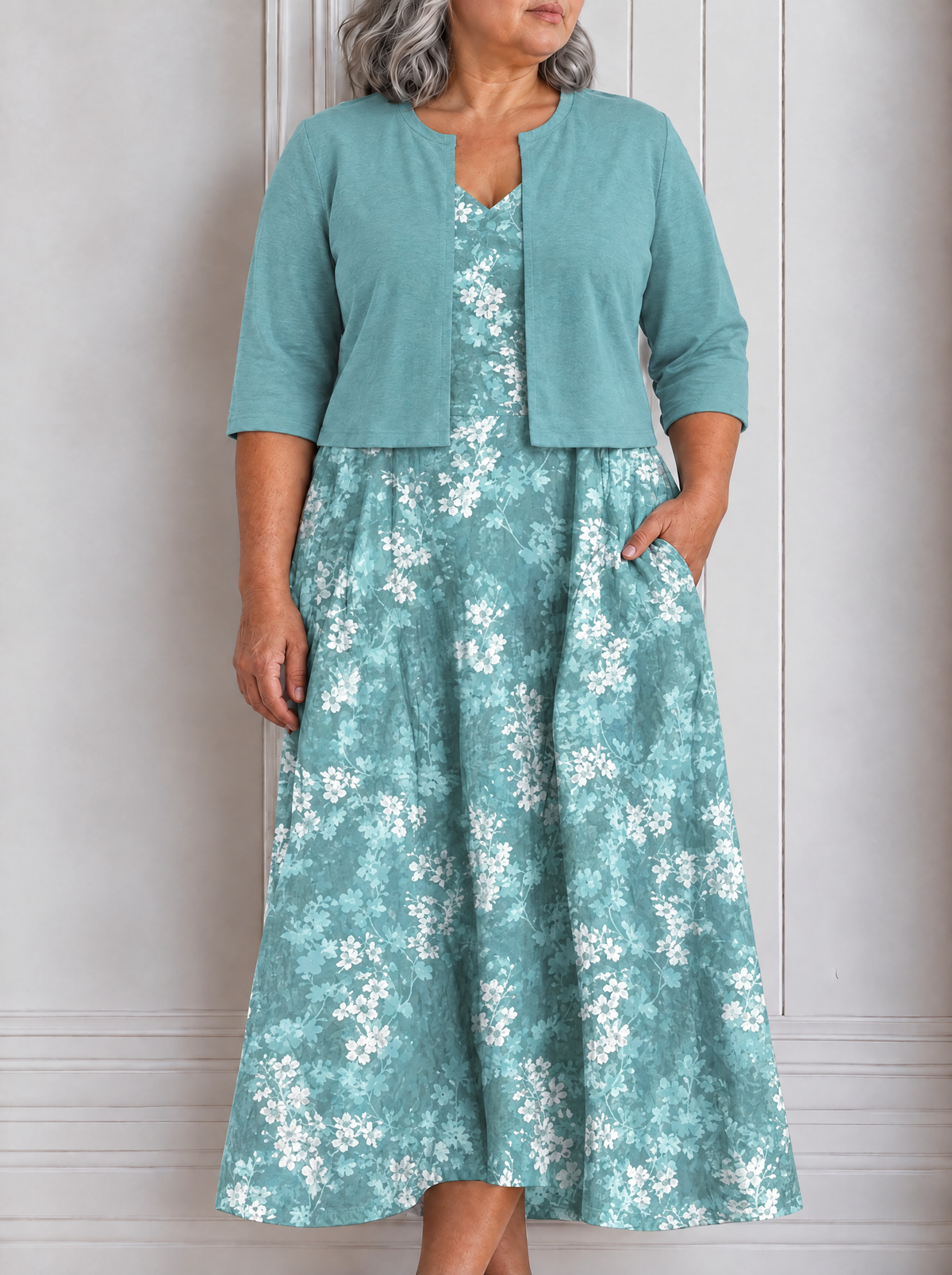 ALEAH | CHARM FLORAL DRESS