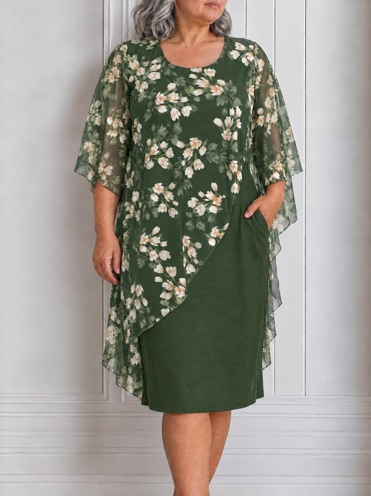 JULIANNA | PRINTED ELEGANT DRESS