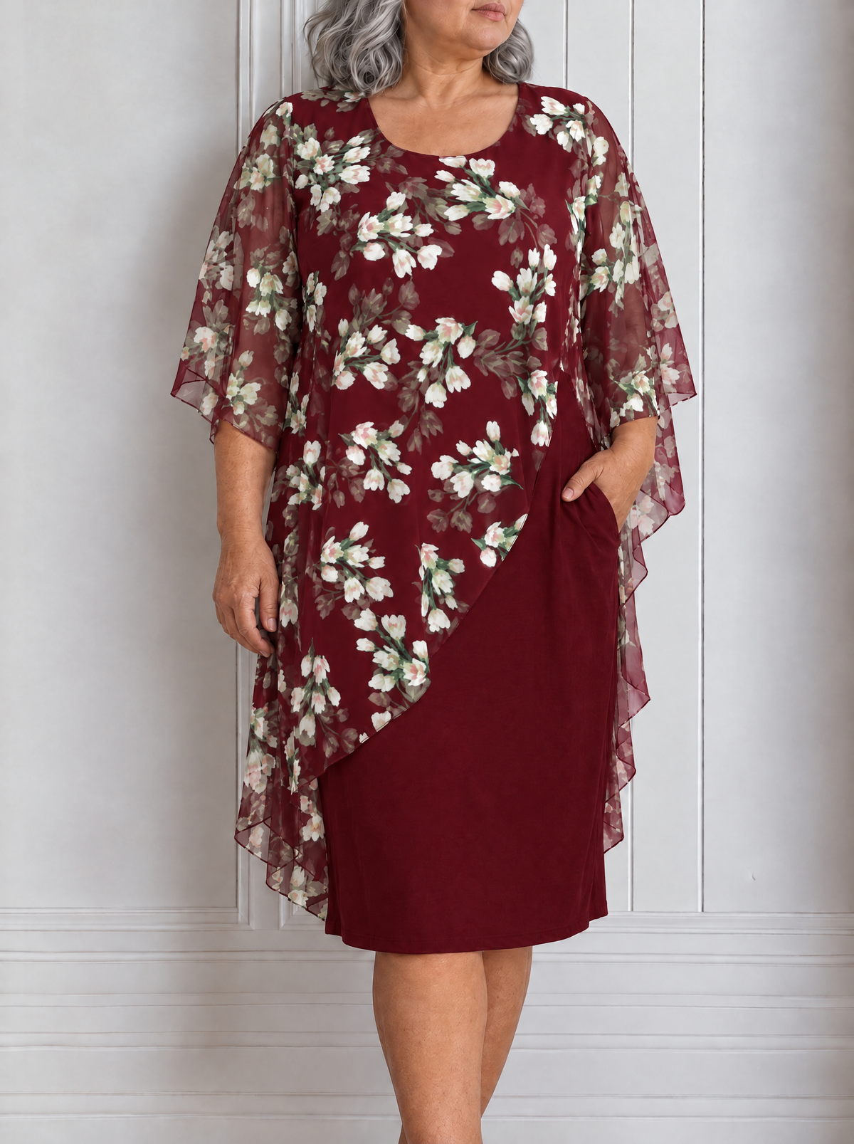 JULIANNA | PRINTED ELEGANT DRESS
