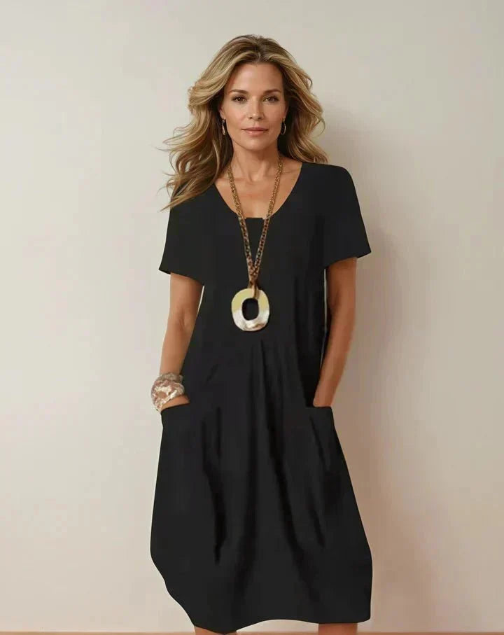 FAITH | CASUAL MAXI DRESS WITH FLUID FIT