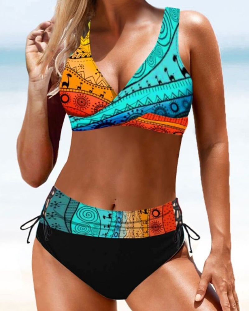 SARA | CHEERFUL AND COLOURFUL BIKINI