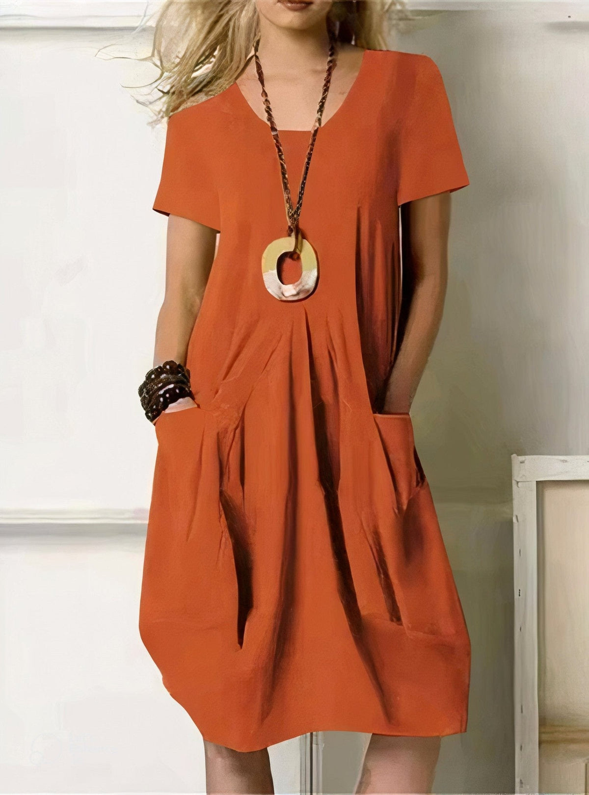 FAITH | CASUAL MAXI DRESS WITH FLUID FIT