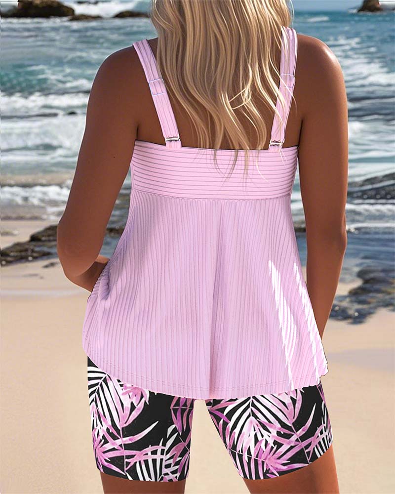 LOLA | COLOURFUL TANKINI SET