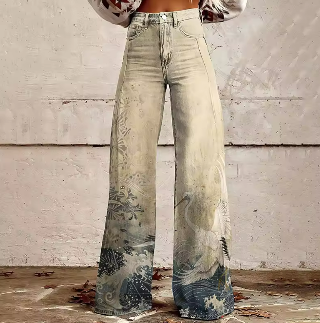ONDATA | ELEGANT BOHEMIAN JEANS