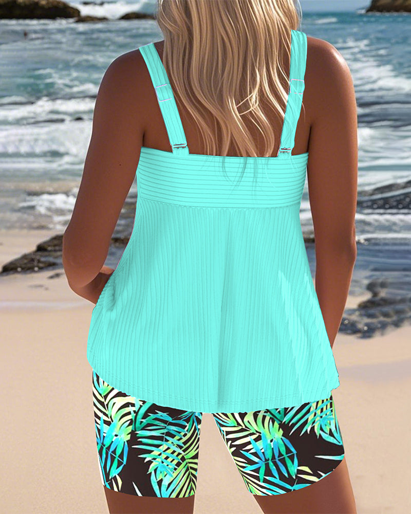 LOLA | COLOURFUL TANKINI SET