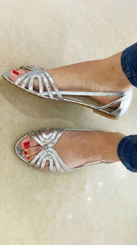 ÉLÉONORE | GOLDEN SLIDE SANDALS