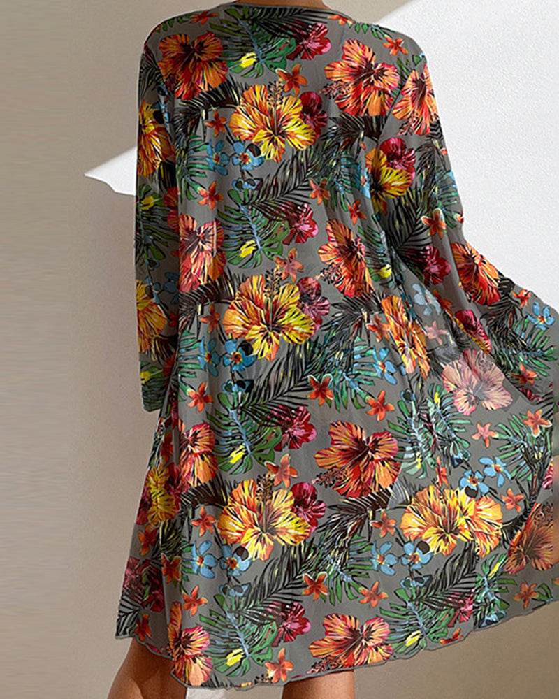 PALOMA | BIKINI WITH FLORAL SKIRT