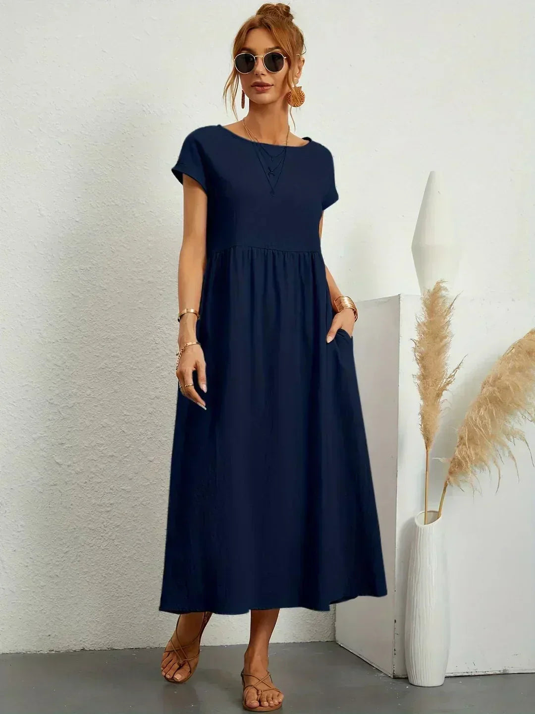 ROBYN | FLUID MIDI DRESS