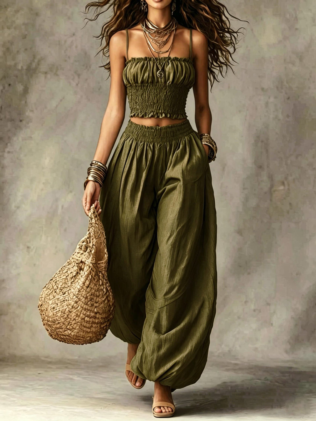 NADIA | TWO-PIECE BOHO SET