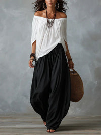 TANIA | RELAXED OFF-THE-SHOULDER SET