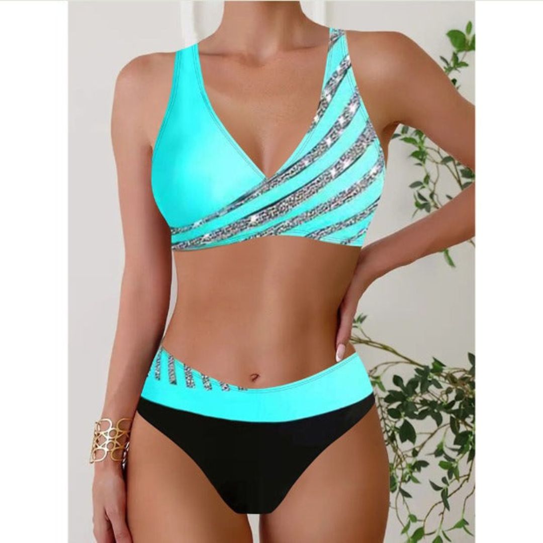 LUCÍA | PRINTED HALTER TOP