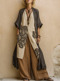 OLGA | BOHO ETHNIC THREE-PIECE SET
