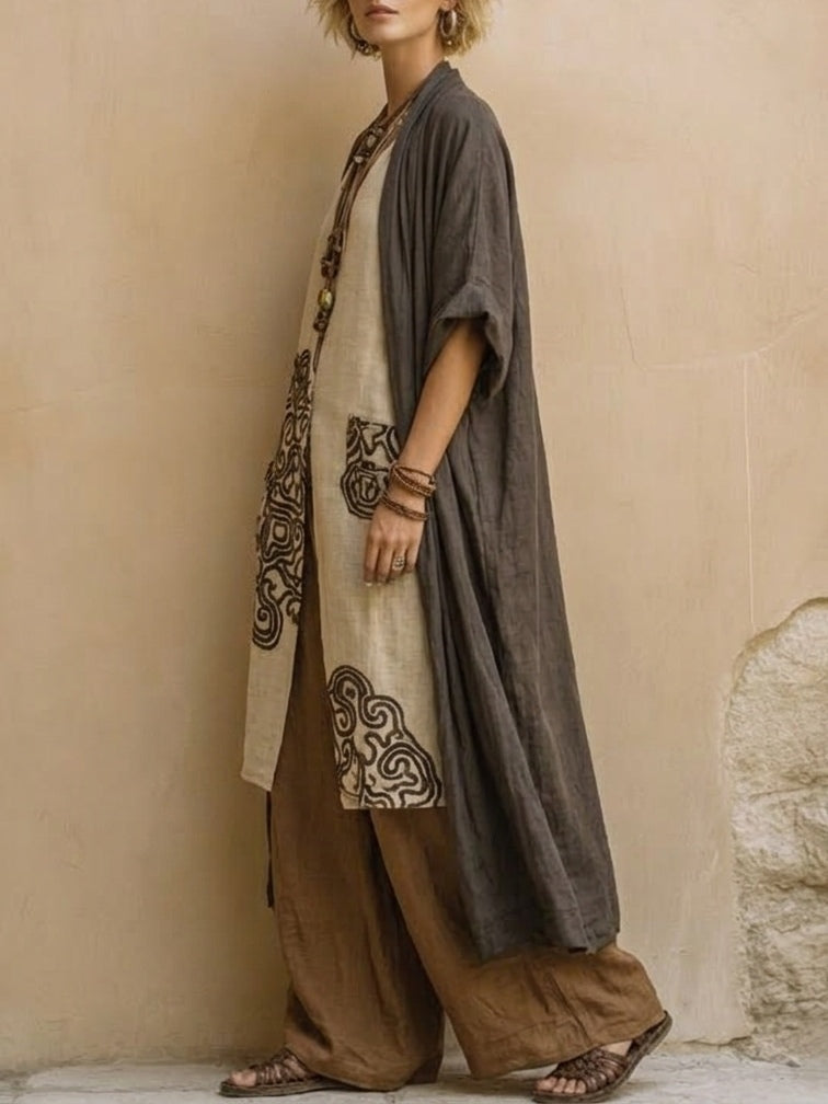 OLGA | BOHO ETHNIC THREE-PIECE SET
