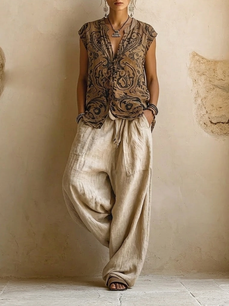MARIA | THREE-PIECE BOHO SET
