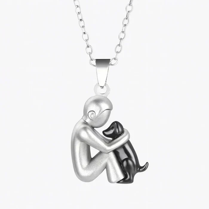 ETERNAL FRIENDSHIP | DOG LOVER HEART PENDANT