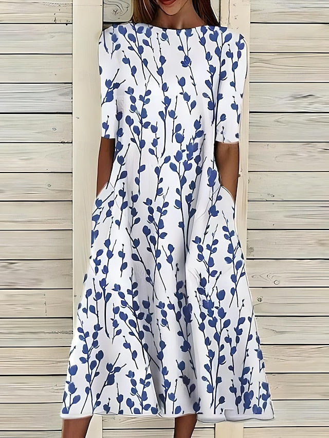 THANDEKA | MAXI DRESS COASTAL FLOWER