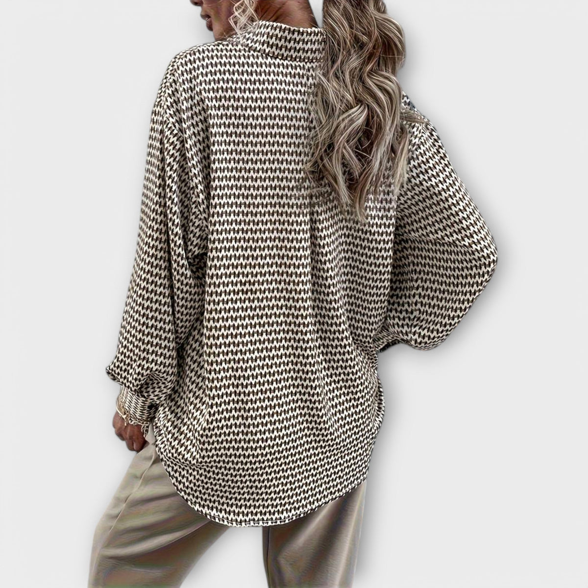 ASHLEY - VINTAGE STYLE LONG SLEEVE BLOUSE