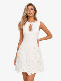 MILA | SLEEVELESS CUT-OUT MINI DRESS