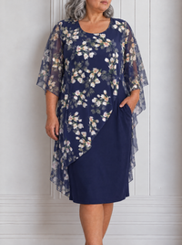 JULIANNA | PRINTED ELEGANT DRESS