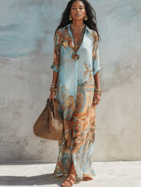 SERENA | MEDITERRANEAN SHIRT DRESS