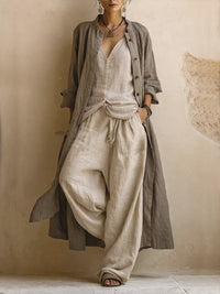 MARTA | ELEGANT THREE-PIECE BOHO SET