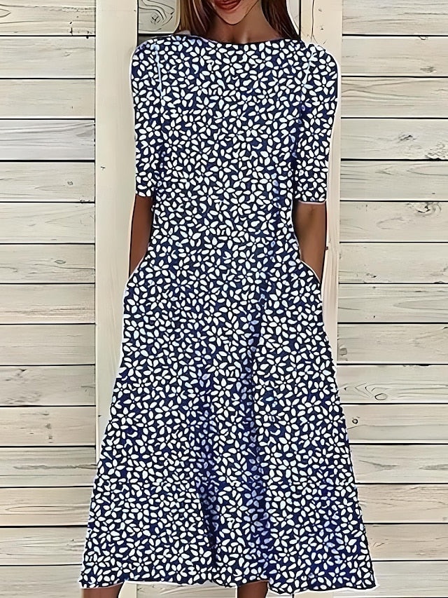 THANDEKA | MAXI DRESS COASTAL FLOWER